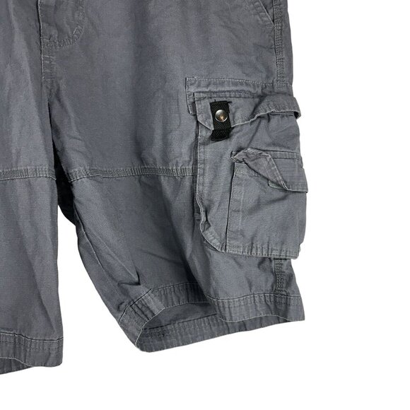 Lincoln Outfitters Mens Cargo Shorts Size 42 Gray - Picture 3 of 7